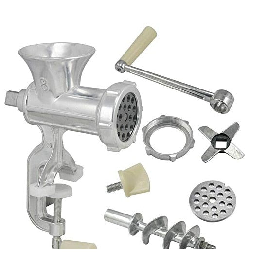 Mașină de Tocat Manuală JCW B10 - Aluminiu cu Design Clasic