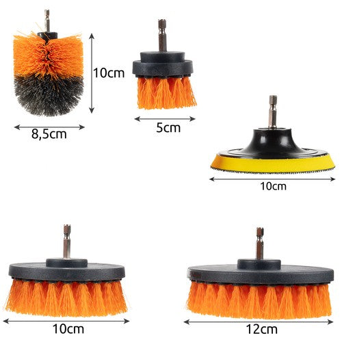 Set Perii de Curățare pentru Bormașină Bigstren – 22 piese