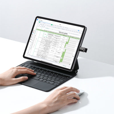 Adaptor Baseus Ingenuity Series USB-C to USB-A 10Gb/s - Negru