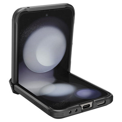 Husa Spigen Tough Armor Pro pentru Galaxy Z Flip 5 - Negru