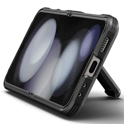 Husa Spigen Tough Armor Pro pentru Galaxy Z Flip 5 - Negru