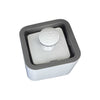 Dispenser Apa Automat SIKS Tip Fantana Pentru Pisici Si Caini, Filtrare / Purificare Apa, Ultra Silentios, 3 Trepte, Cu Adaptor USB Priza, Capacitate 2.4 L, Alb/Gri