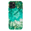 Husă Telefon pentru iPhone 12 Pro Max - Kingxbar Agate Series, Plastic, Verde