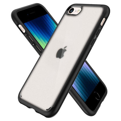 Husă Spigen Ultra Hybrid pentru iPhone 7/8/SE (2020/2022), Negru Mat Frosted