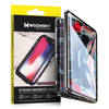 Husă magnetică Wozinsky Full cu sticlă temperată iPhone 7 plus - negru