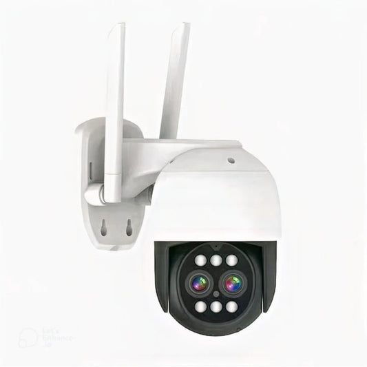 Camera Dublă Wireless JORTAN HD JT-8186XM - Supraveghere Avansată cu Rotire 355° și Zoom Digital X10