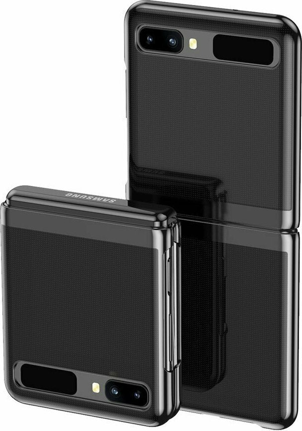 Husă iCarer Plating Case Hard pentru Samsung Galaxy Z Flip - negru