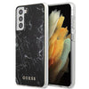 Husa Guess Hardcase Marble pentru Samsung Galaxy S21+ - Negru