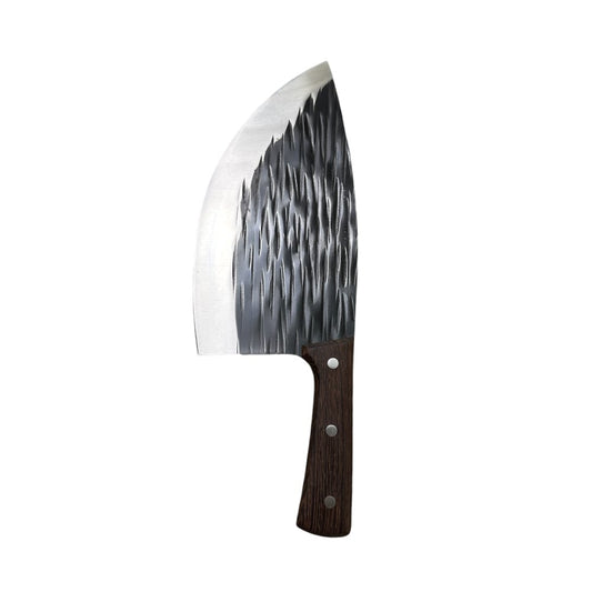 Satar cu Mâner din Lemn și Lamă din Oțel Carbon 24 cm