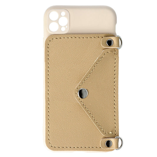 Husă iCarer Crossbody Wallet Compatibilă cu iPhone 11 Pro, Crem