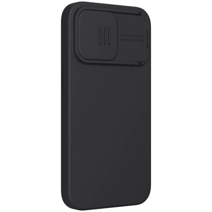Husă Nillkin CamShield Silky Silicone pentru iPhone 13 Pro - Negru