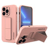 Husă Wozinsky Kickstand din Silicon cu Suport pentru iPhone 13, Roz
