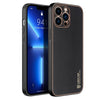 Husă de Protecție Dux Ducis Yolo pentru iPhone 13 Pro Max, Piele Ecologică, TPU și Policarbonat, Negru-Auriu