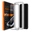 Folie Protecție Tempered Spigen ALM Glass FC pentru iPhone 11 - Negru