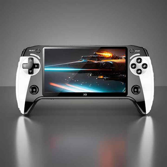 Retro Gaming Console X9 – Consolă Portabilă cu Ecran HD de 6.5 inch