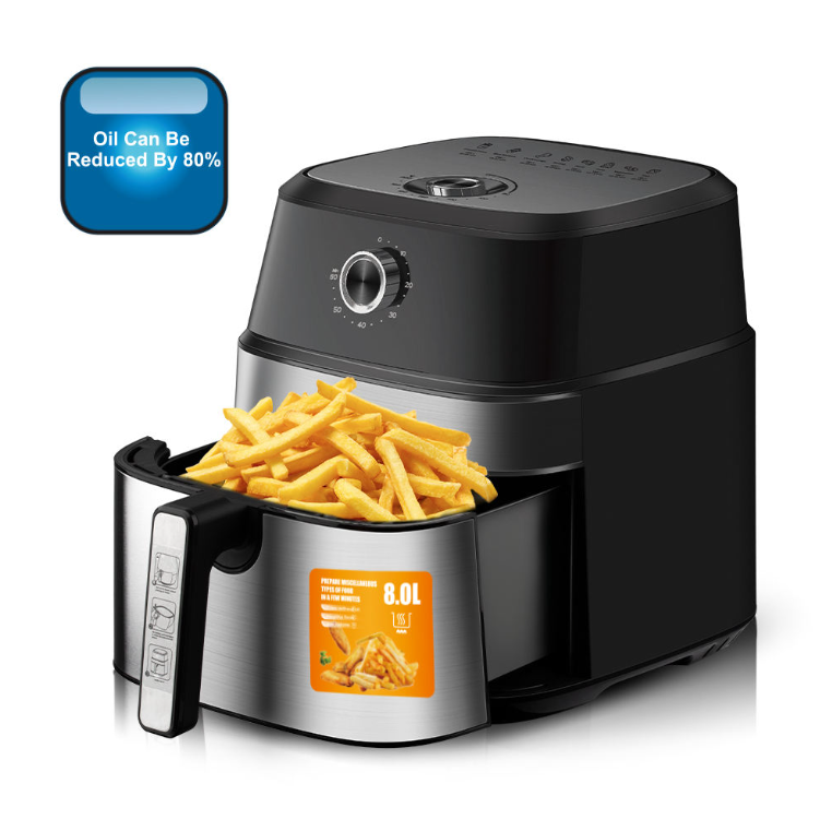Friteuza fara Ulei Air Fryer RAF R.5319, 1800W, Capacitate 6.5 Litri