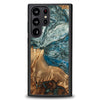 Husa Bewood Unique Planet Earth pentru Samsung Galaxy S23 Ultra - Albastru-Verde