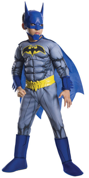 Costum BatMan cu Muschi pentru Copii (Cu sau fara masca)