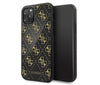 Husa Guess 4G Double Layer Glitter pentru Apple iPhone 11 Pro, Neagră