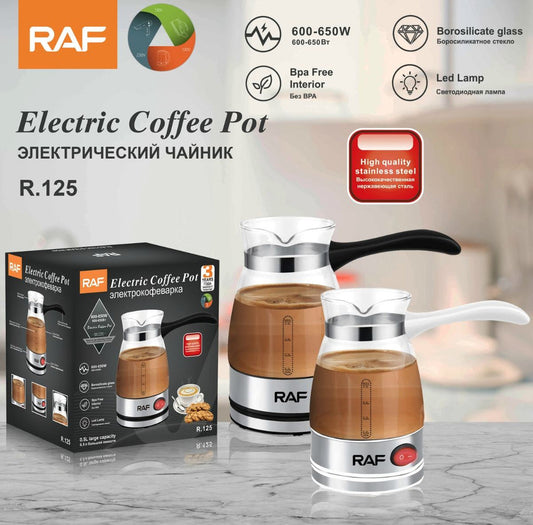 Cafetiera Electrica RAF R-125 din Sticlă