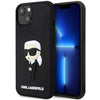 Husă Karl Lagerfeld Ikonik 3D pentru iPhone 14 (6.1"), Negru