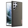 Dux Ducis Fino Case - Nylon pentru Samsung Galaxy S22 Ultra - Maro