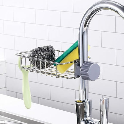 Organizator pentru Bucătărie PUJI – Raft Detasabil din Oțel Inoxidabil, Design Groșat