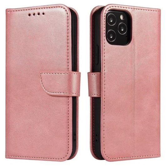 Husă iCarer Elegant pentru Samsung Galaxy A32 5G - roz, cu deschidere laterală
