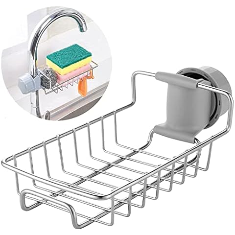 Organizator pentru Bucătărie PUJI – Raft Detasabil din Oțel Inoxidabil, Design Groșat