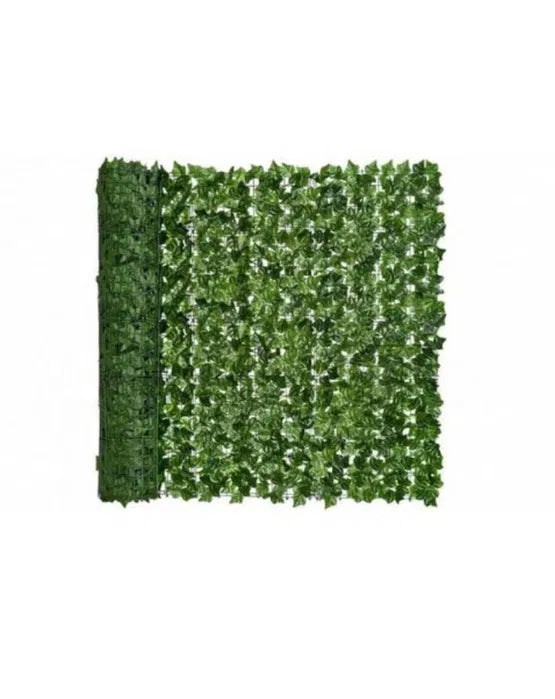 Gard Artificial Verde cu Frunze Iedera 300x50cm - Protecție Vânt și Soare