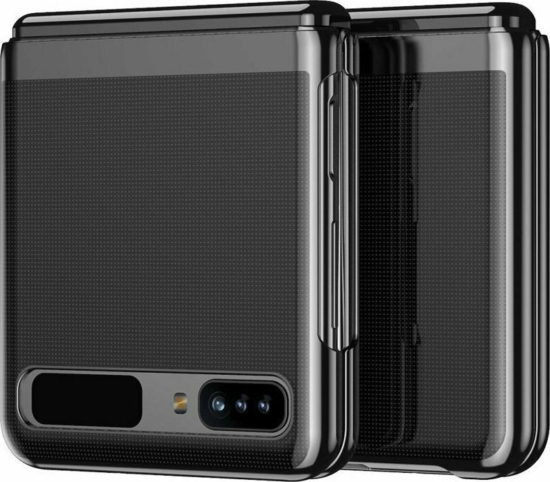 Husă iCarer Plating Case Hard pentru Samsung Galaxy Z Flip - negru