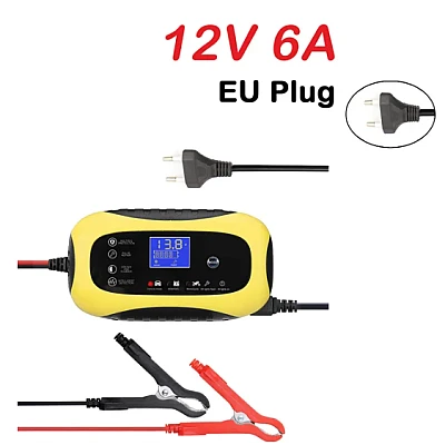 Încărcător de Baterie Auto 12V 8A – Compact, Eficient și Sigur