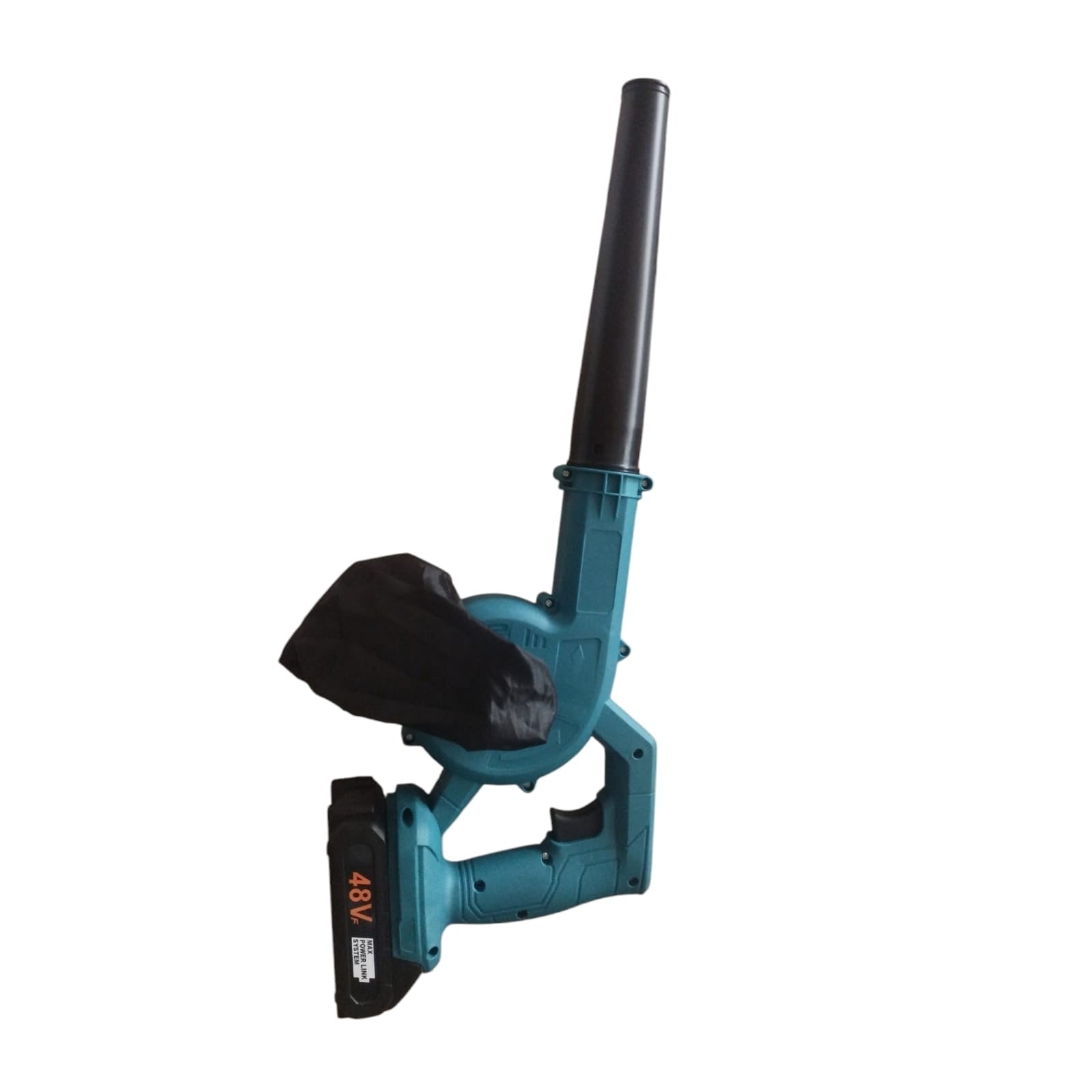 Aspirator/Suflantă pentru Frunze, Fără Fir, cu Acumulator de 48V Inclus, Sac de Colectare