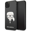 Husă de Protecție Karl Lagerfeld Iconic Glitter pentru iPhone 11 Pro, Negru