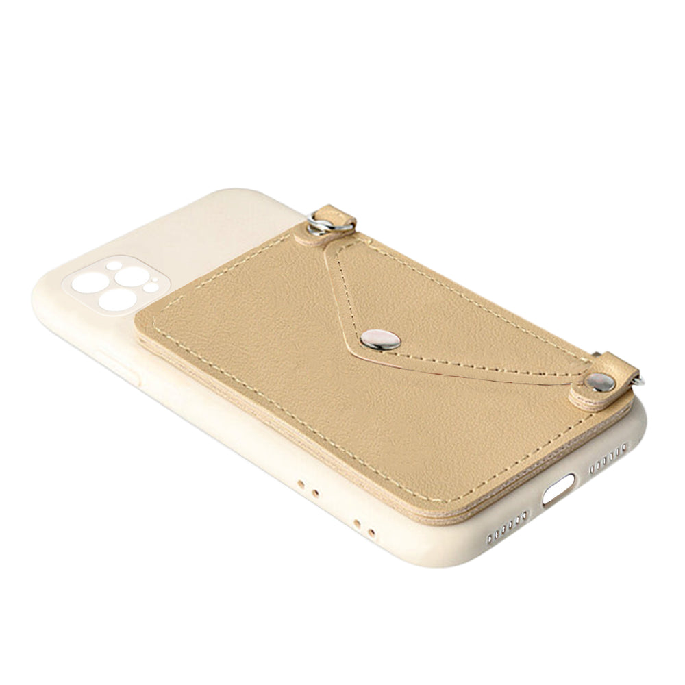 Husă iCarer Crossbody Wallet Compatibilă cu iPhone 11 Pro, Crem