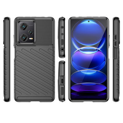 Husa Thunder Case pentru Xiaomi Redmi Note 12 Pro+, Negru