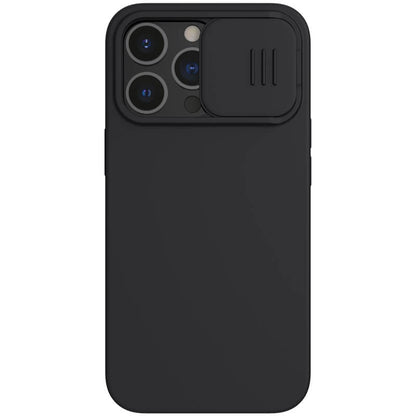 Husă Nillkin CamShield Silky Silicone pentru iPhone 13 Pro - Negru
