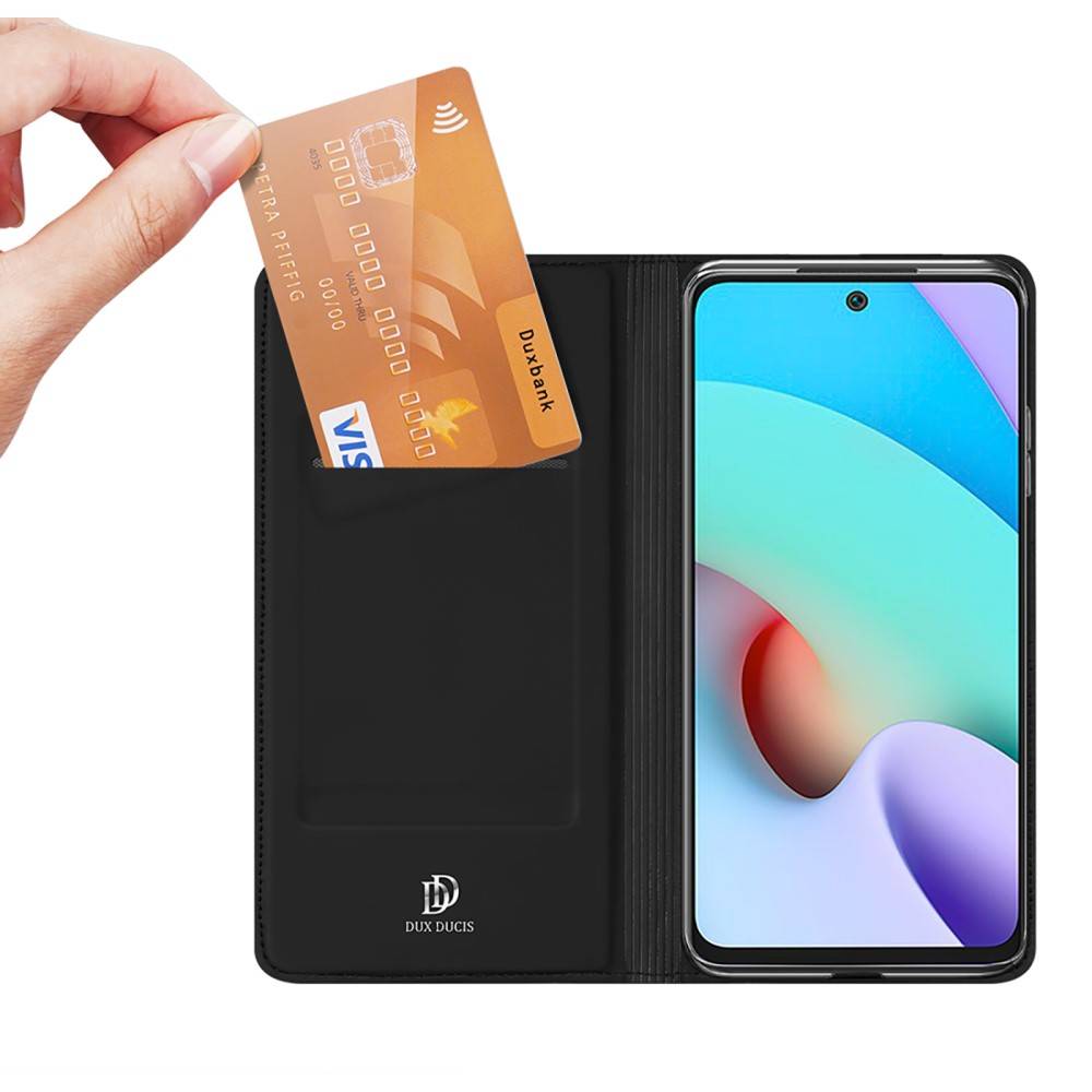 Husa DuxDucis SkinPro pentru Xiaomi Redmi 10 - Negru