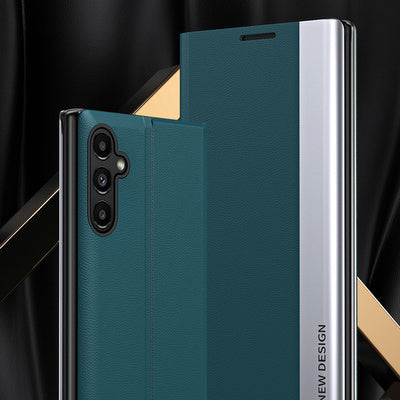 Husa Sleep Case Pro pentru Samsung Galaxy A13 cu suport flip - Negru
