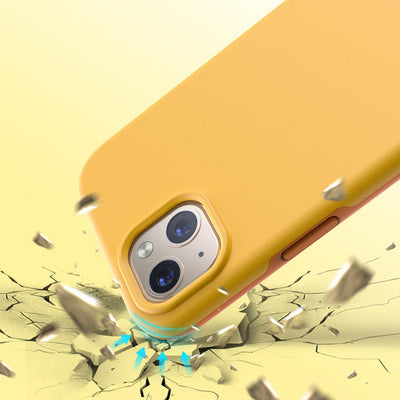 Husă Choetech MFM Anti-Drop pentru iPhone 13, Compatibilă cu MagSafe, Portocaliu