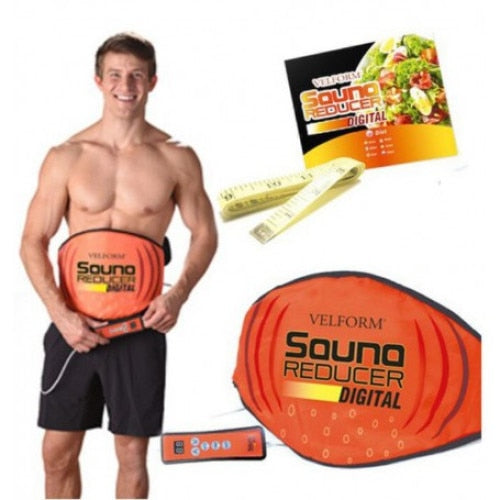Centură de Slăbit Velform Sauna Reducer – Efect de Saună, Roșie