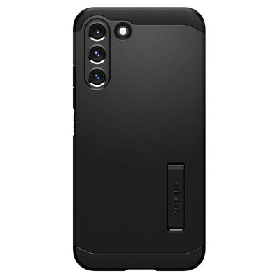 Husă Spigen Tough Armor pentru Samsung Galaxy S22 - Neagră