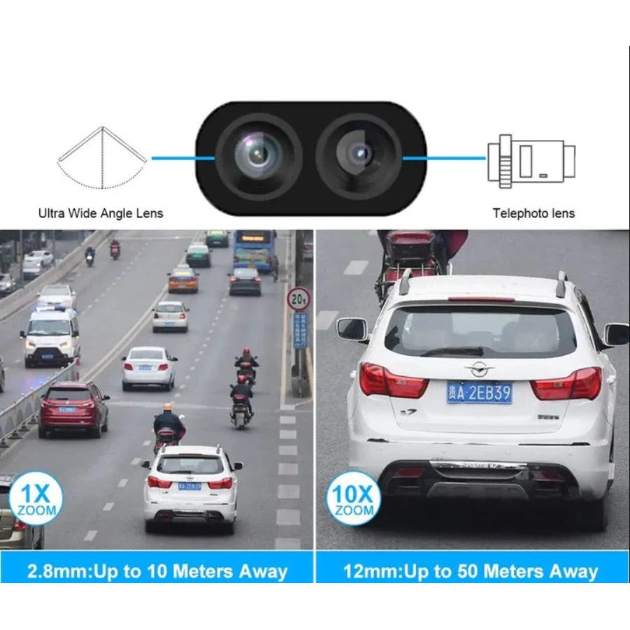 Camera Dublă Wireless JORTAN HD JT-8186XM - Supraveghere Avansată cu Rotire 355° și Zoom Digital X10