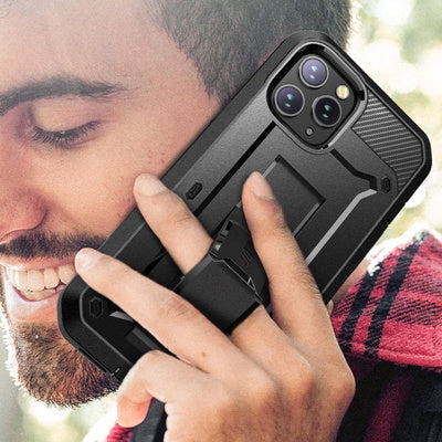 Supcase Unicorn Beetle Pro Case pentru iPhone 12/12 Pro - Negru