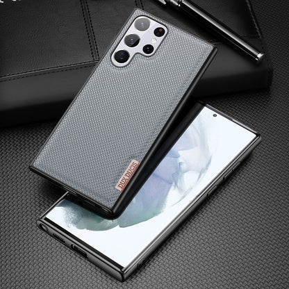 Husă de protecție DuxDucis Fino pentru Samsung Galaxy S22 Ultra - Albastră