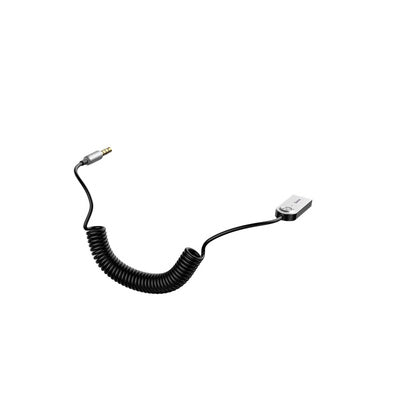 Adaptor audio Baseus BA01 Bluetooth 5.0 Audio Receiver Cable AUX Jack - Negru