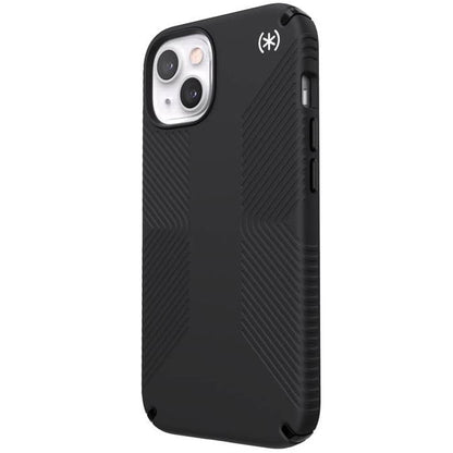 Husa Speck Presidio Grip 2 pentru Apple iPhone 13 - Neagră - Carcasă din Policarbonat