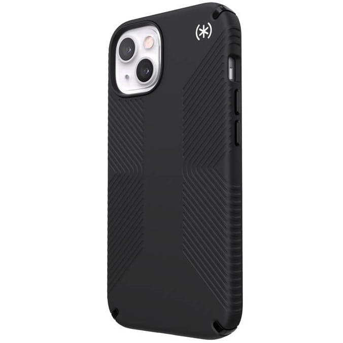 Husa Speck Presidio Grip 2 pentru Apple iPhone 13 - Neagră - Carcasă din Policarbonat