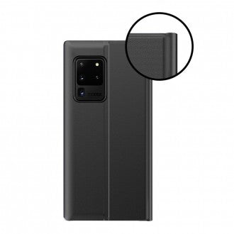 Husă Tip Carte New Sleep cu Funcție Kickstand pentru Samsung Galaxy S20 FE 5G, Albastru