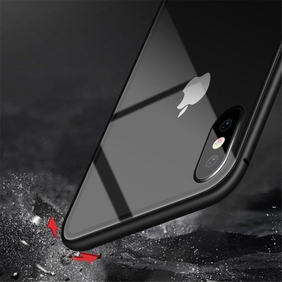 Husă magnetică pentru Huawei P20 Lite - negru/transparent